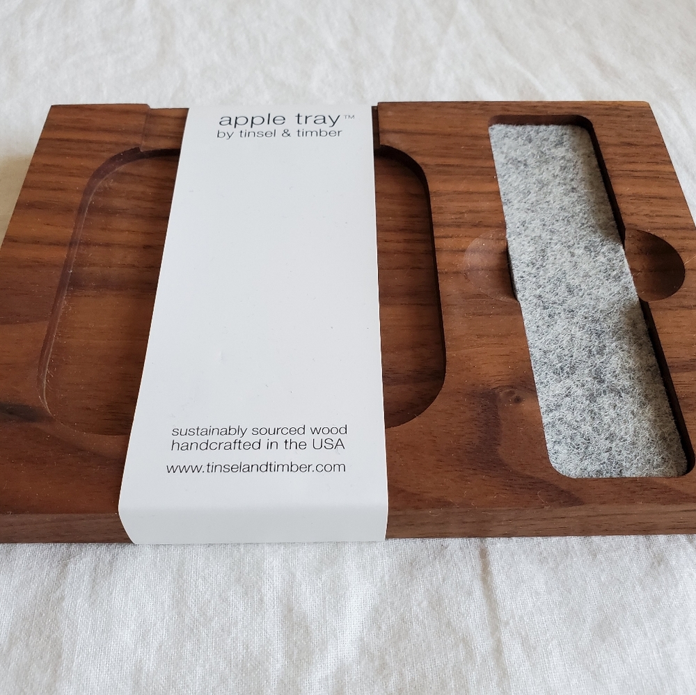Apple TV Tray by Tinsel & Timber